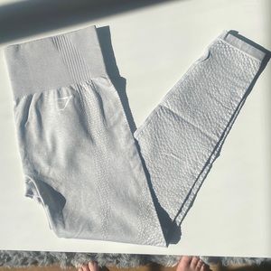 Gymshark light grey vital seamless